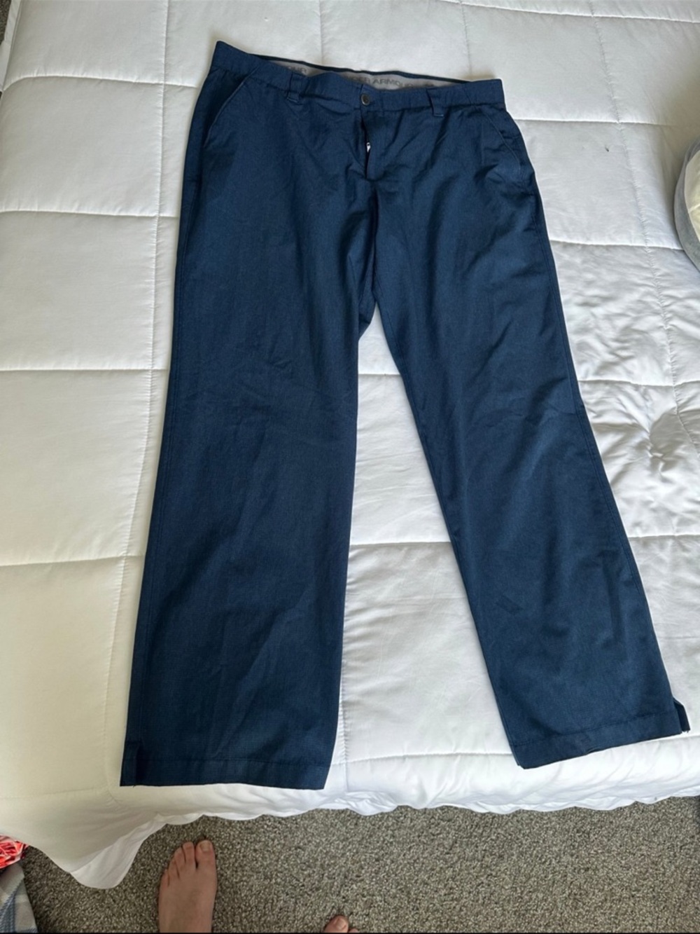 Under Armour Men's Navy Blue Chino Pants
